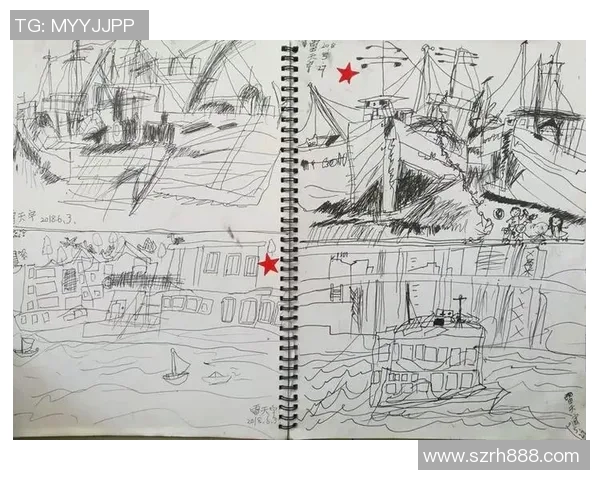 足球明星的色彩速写图谱展现了他们的激情与风采